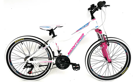 MONTANA - FITNESS 24" GIRLS WHITE/PINK/BLUE