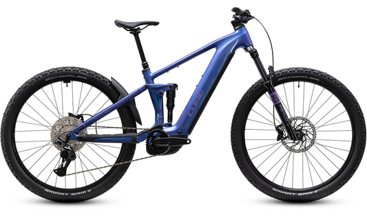 CUBE STEREO HYBRID ONE44 PRO 800 BLUEIRIS´N´PURPLE 2027