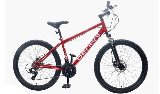 BENTINI COUGAR 26″ GENTS MOUNTAIN BIKE – RED