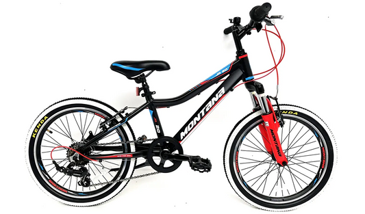 MONTANA - JUNIOR 20" BOYS BLACK/RED/BLUE