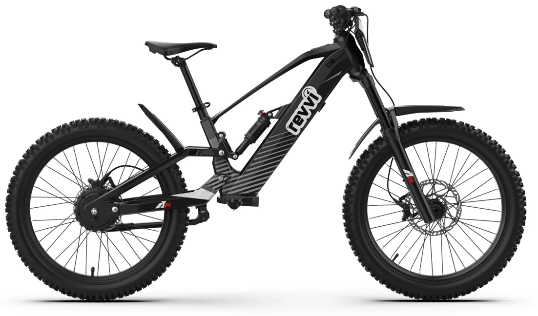 REVVI - ELECTRIC BIKE 24" PLUS BLACK
