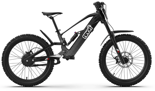REVVI - ELECTRIC BIKE 24" PLUS BLACK