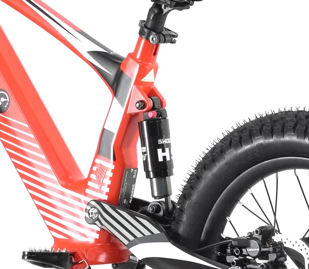 REVVI - ELECTRIC BIKE 18" RED