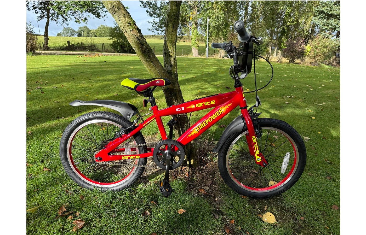 IGNITE - FIREPOWER 18" BOYS RED