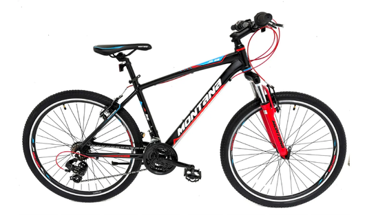 MONTANA - JUNIOR 26" BLACK/RED/BLUE