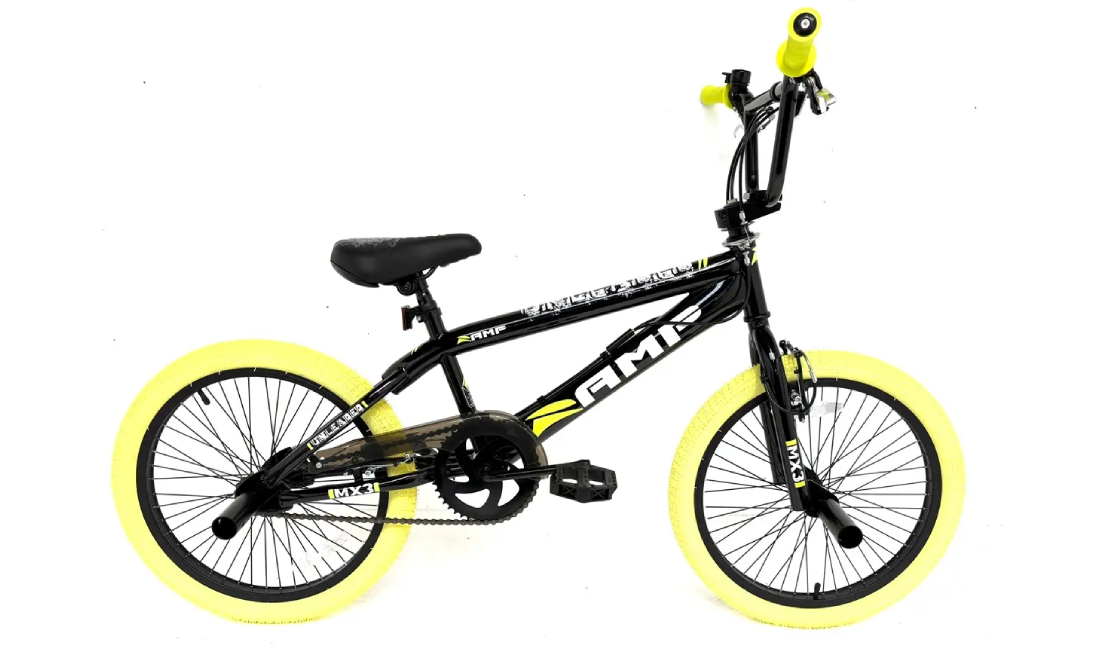 RAMP - BMX MX3 20" BOYS BLACK/YELLOW
