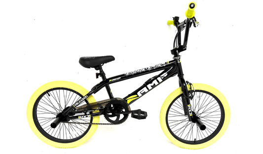RAMP - BMX MX3 20" BOYS BLACK/YELLOW