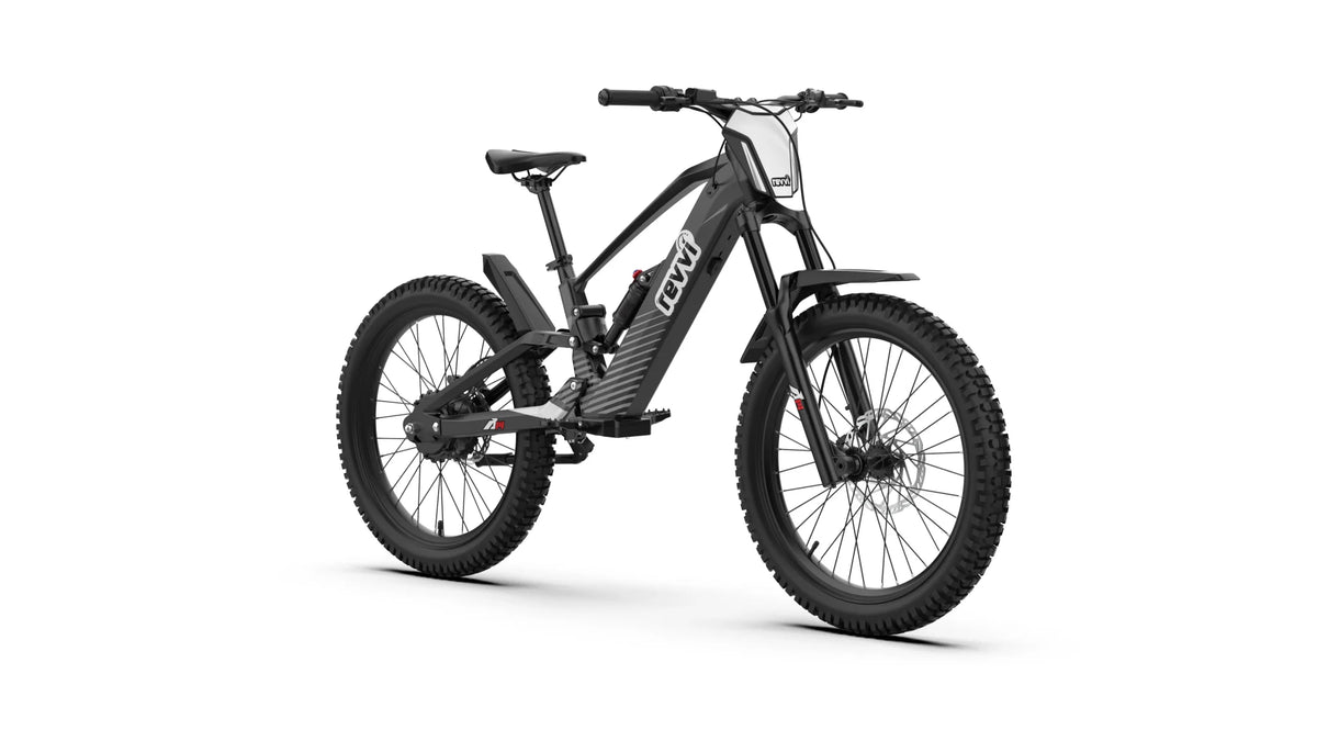 REVVI - ELECTRIC BIKE 24" PLUS BLACK