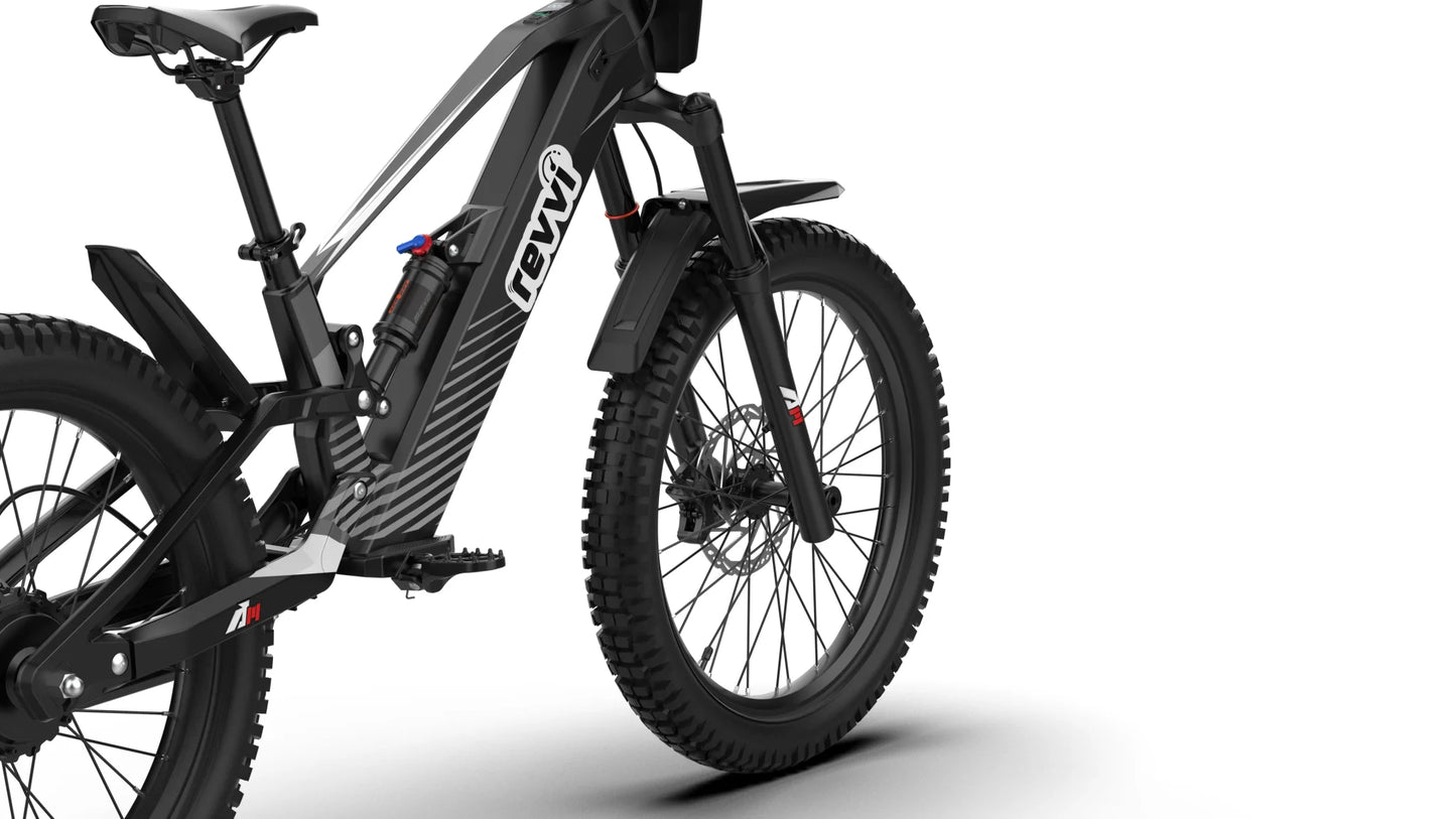 REVVI - ELECTRIC BIKE 24" PLUS BLACK