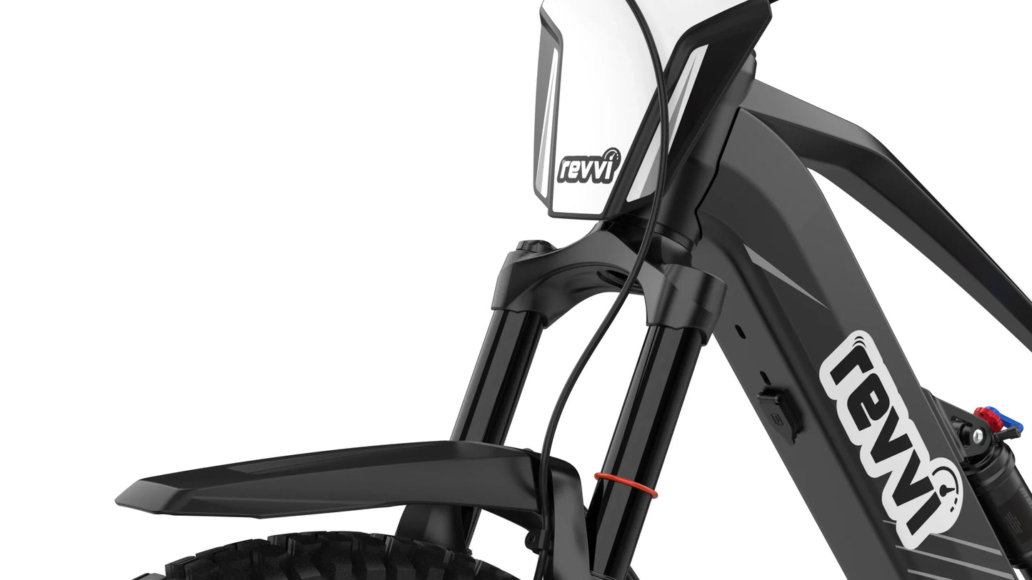 REVVI - ELECTRIC BIKE 24" PLUS BLACK