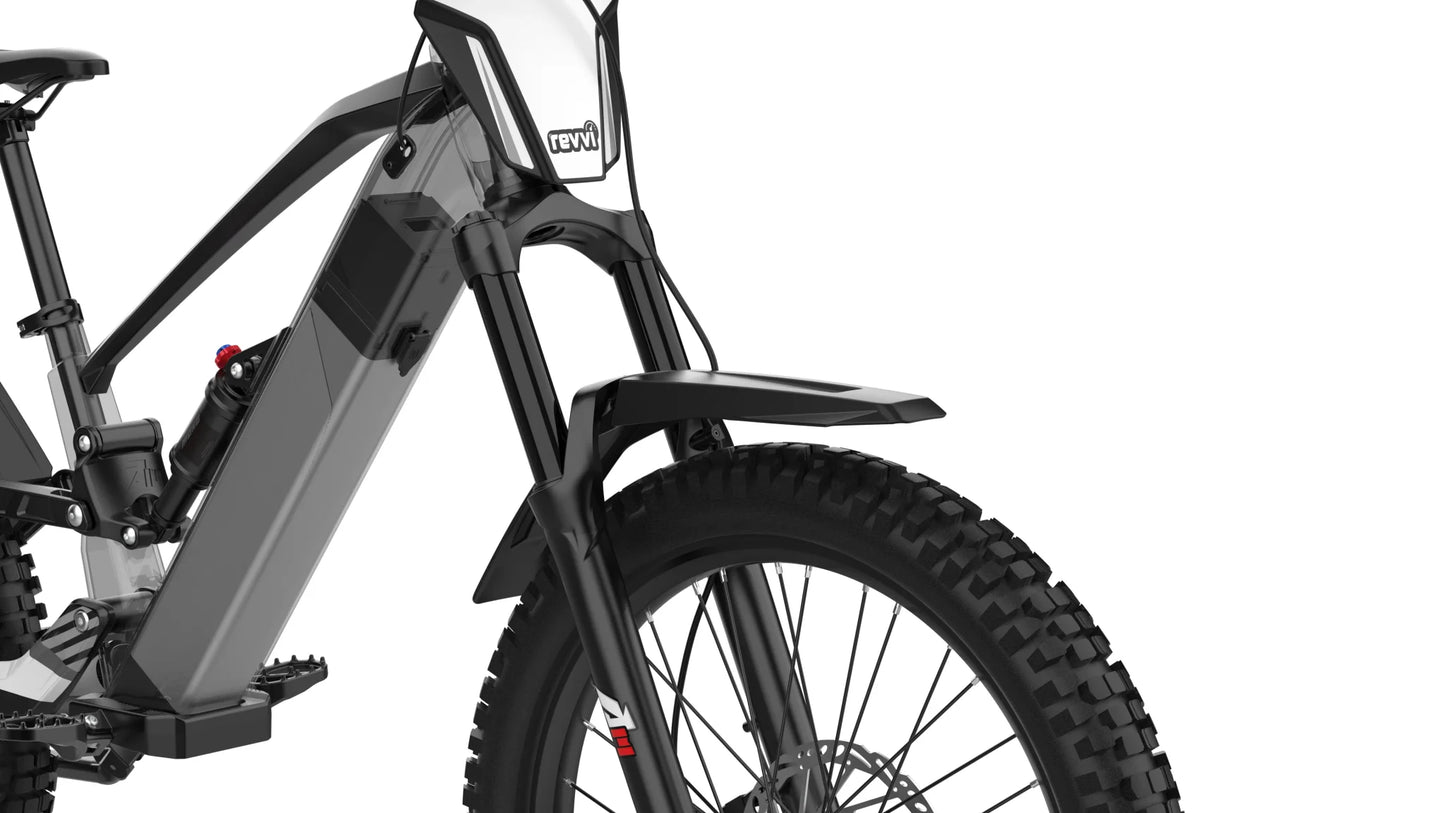 REVVI - ELECTRIC BIKE 24" PLUS BLACK