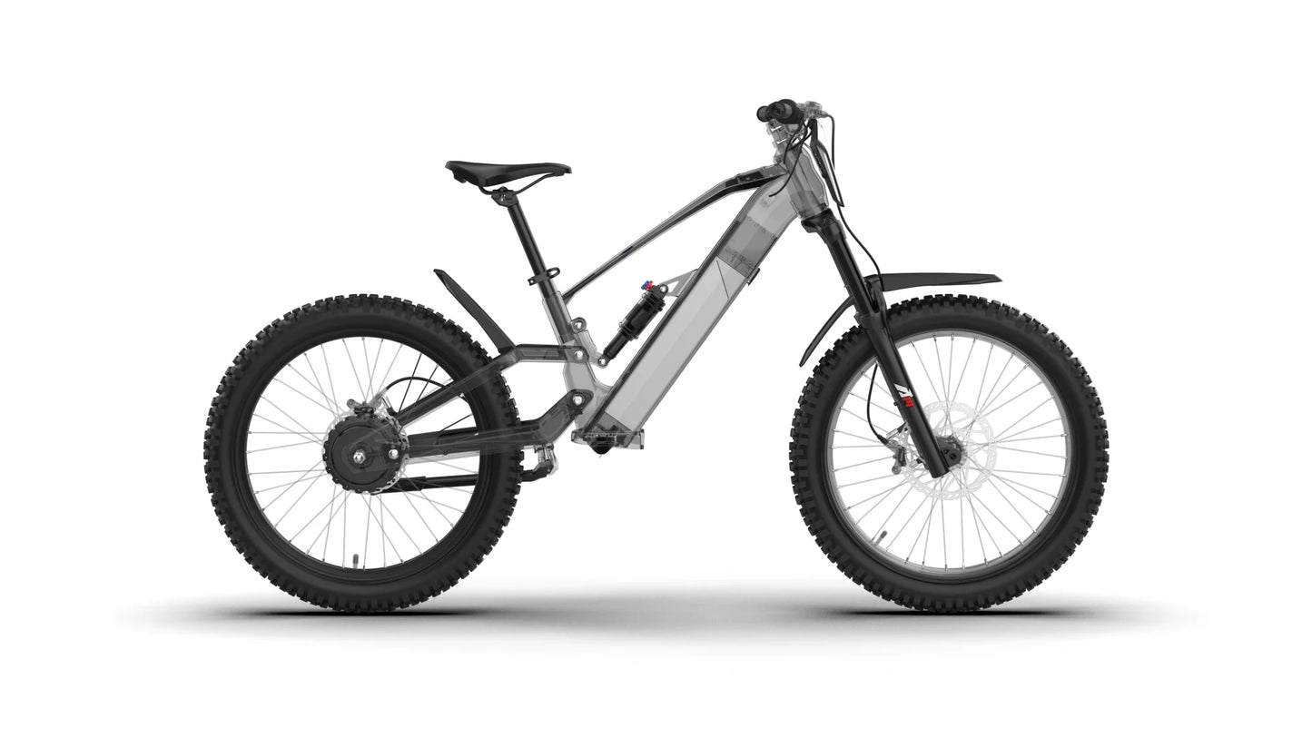 REVVI - ELECTRIC BIKE 24" PLUS BLACK