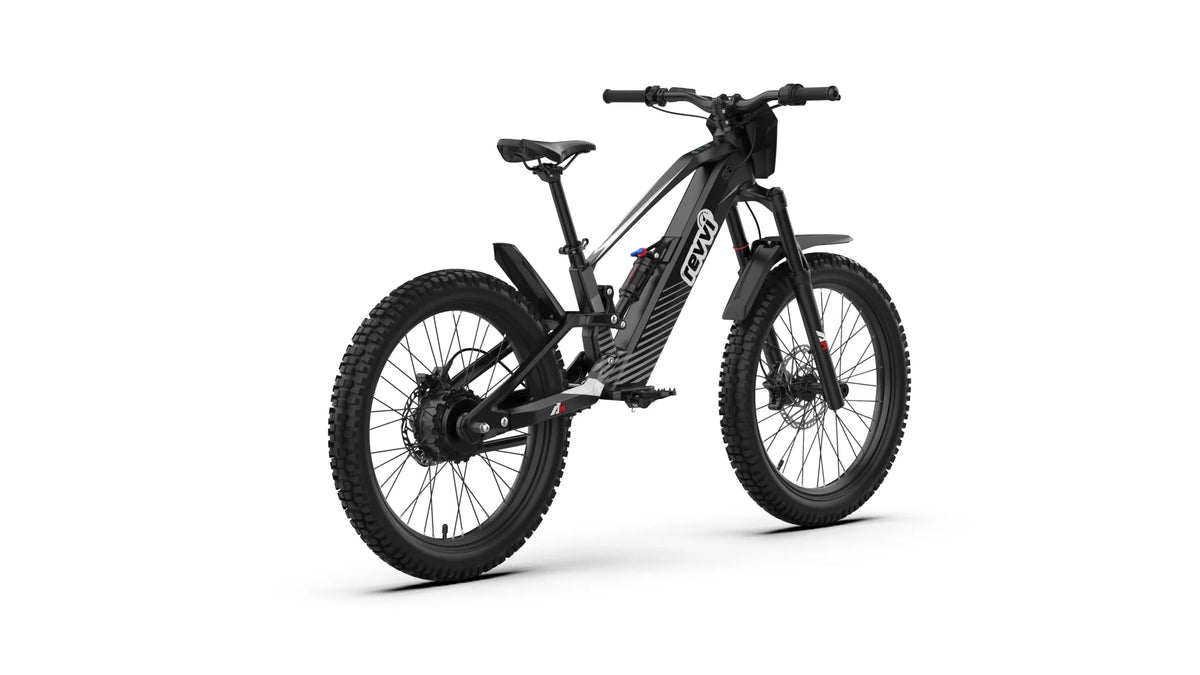REVVI - ELECTRIC BIKE 24" PLUS BLACK