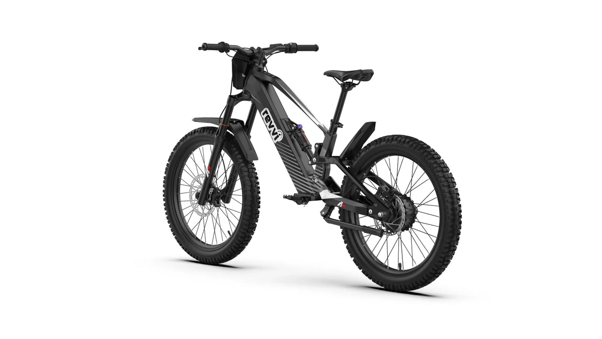 REVVI - ELECTRIC BIKE 24" PLUS BLACK