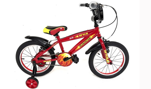 IGNITE - FIREPOWER 16" BOYS RED