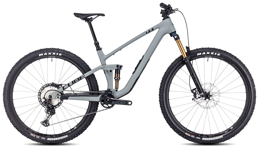 CUBE - STEREO ONE44 C:62 RACE SWAMPGREY 'N' BLACK 2025