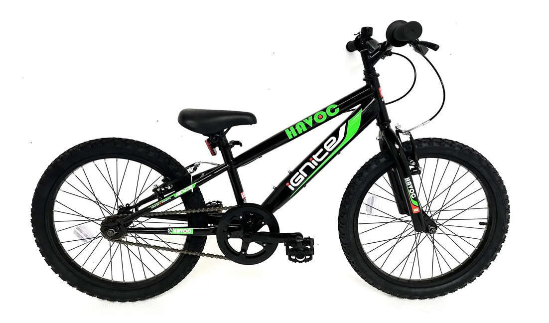 IGNITE - HAVOC 20" BOYS BLACK/GREEN