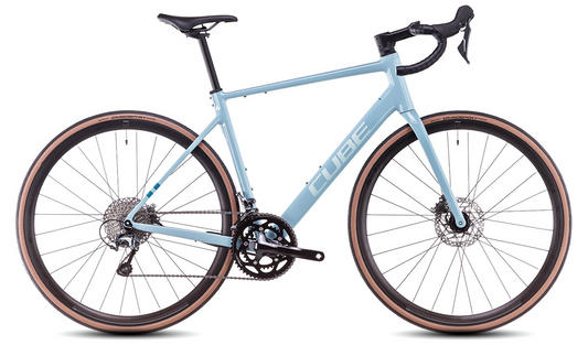 CUBE - ATTAIN RACE 28"B TEALGREY 'N' ICE 2025