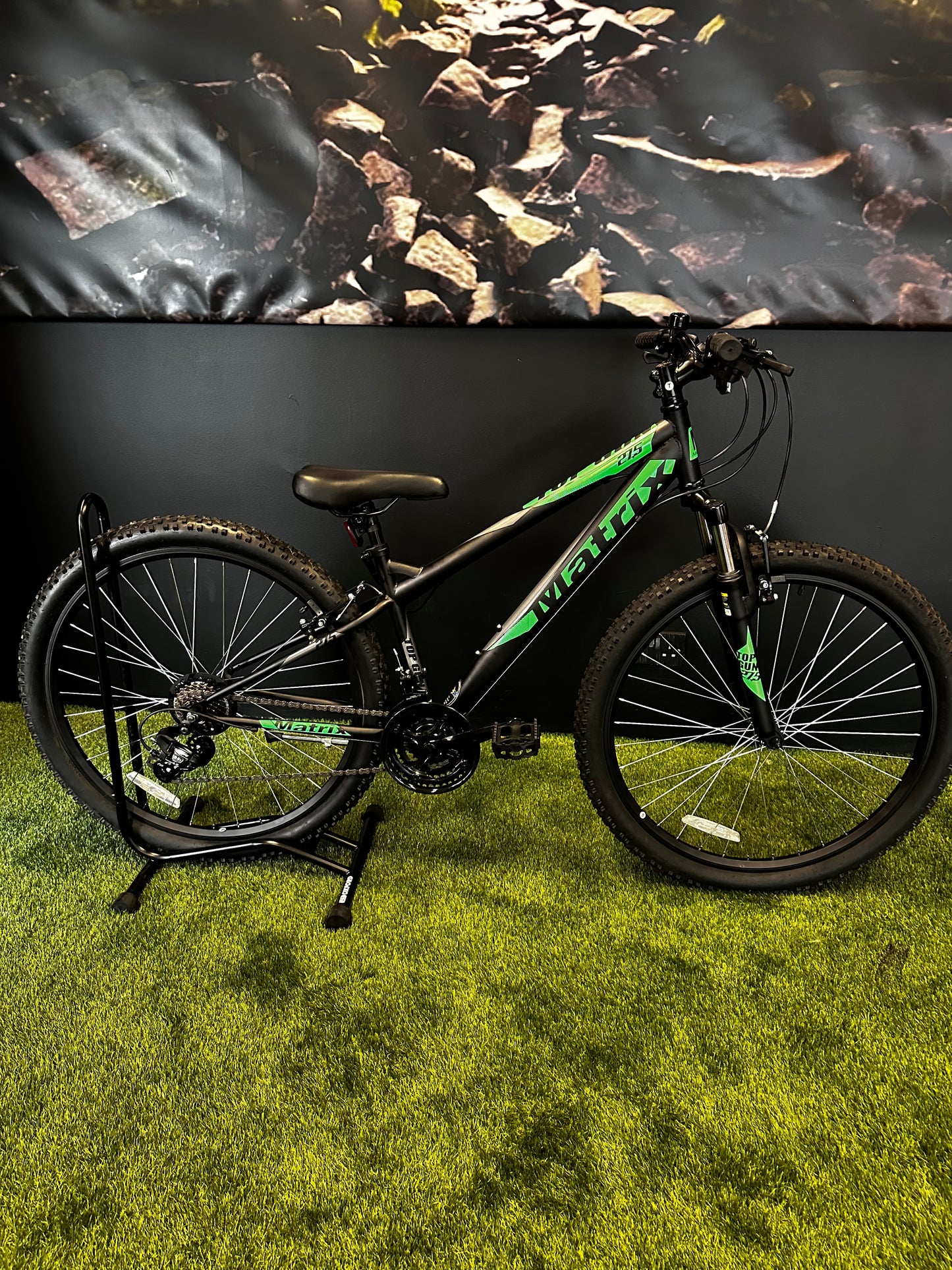 IGNITE - TOPGUN 27.5" GENTS BLACK/GREEN