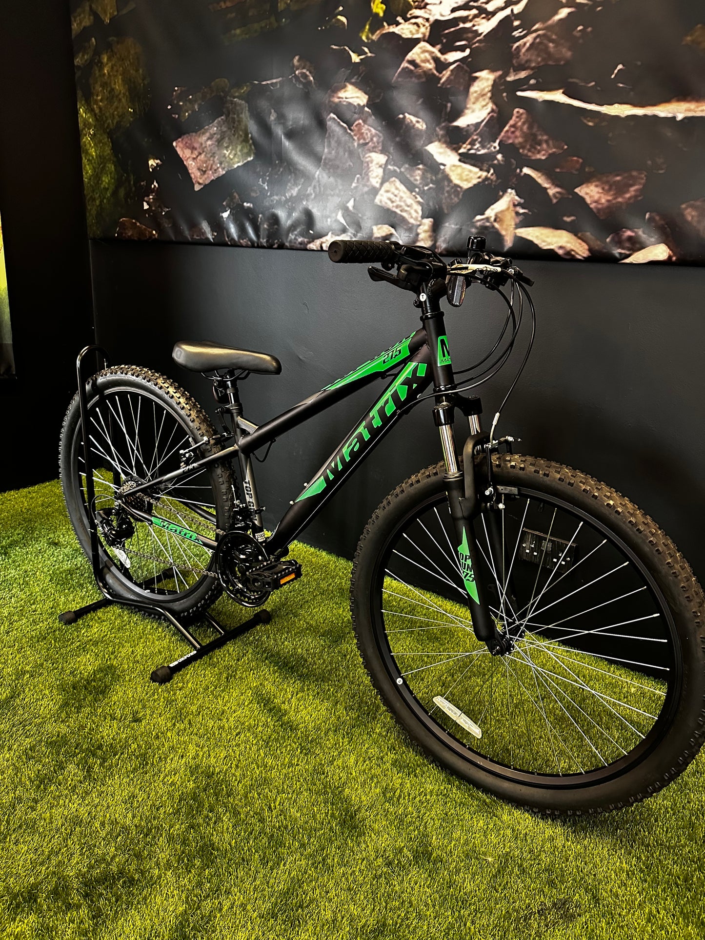 IGNITE - TOPGUN 27.5" GENTS BLACK/GREEN