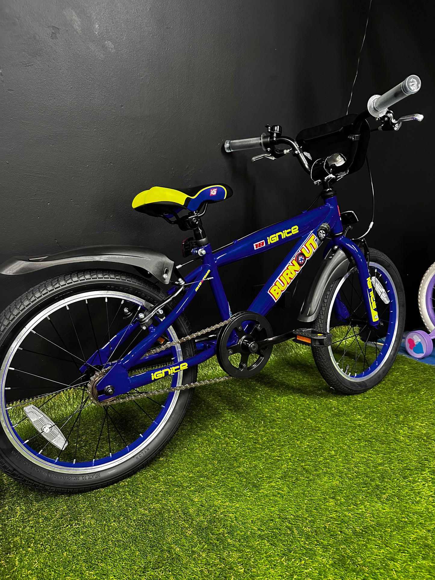 IGNIOTE - BURNOUT 18" BOYS BLUE