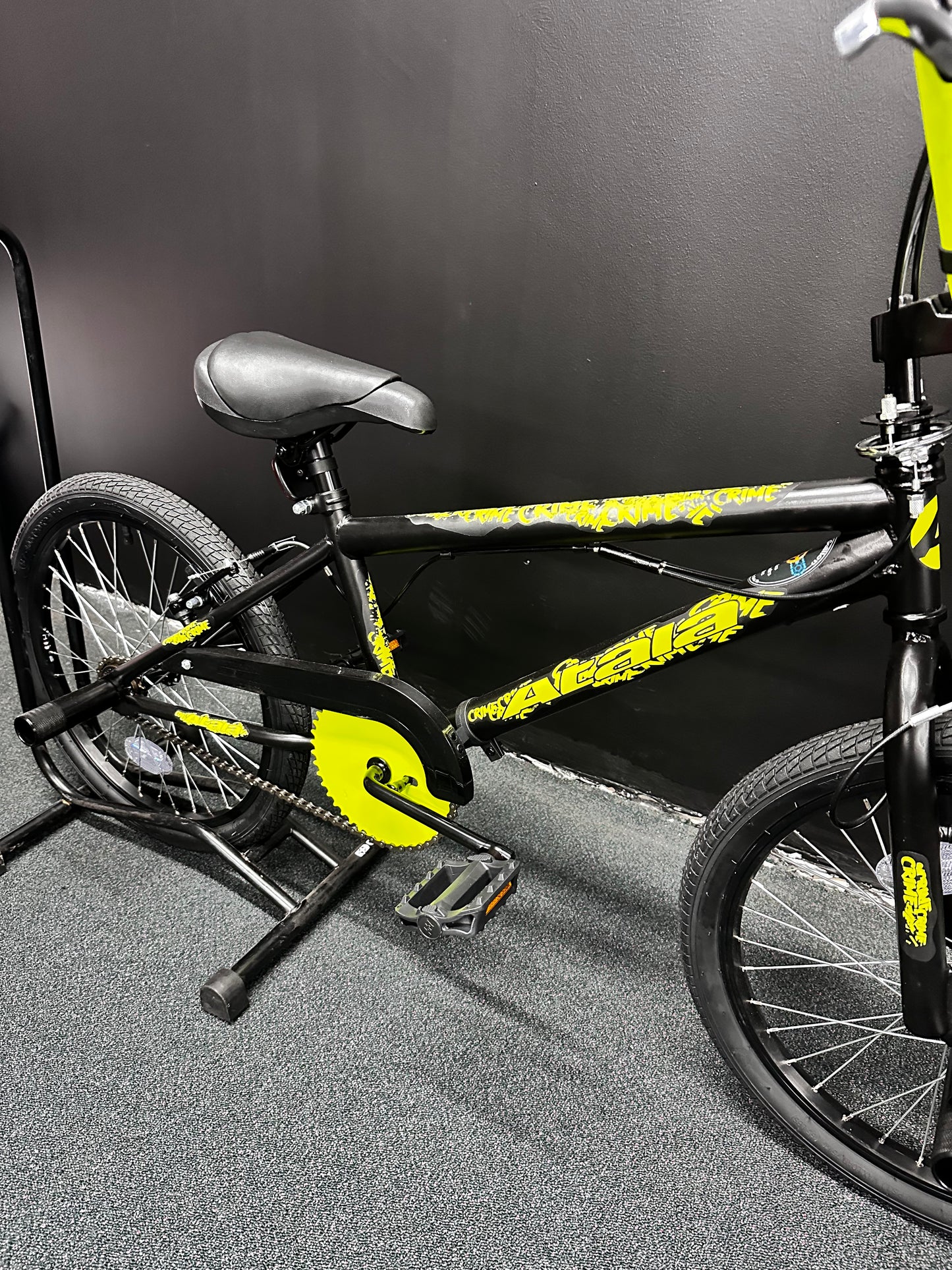 ATALA - CRIME 20" BOYS BLACK/YELLOW