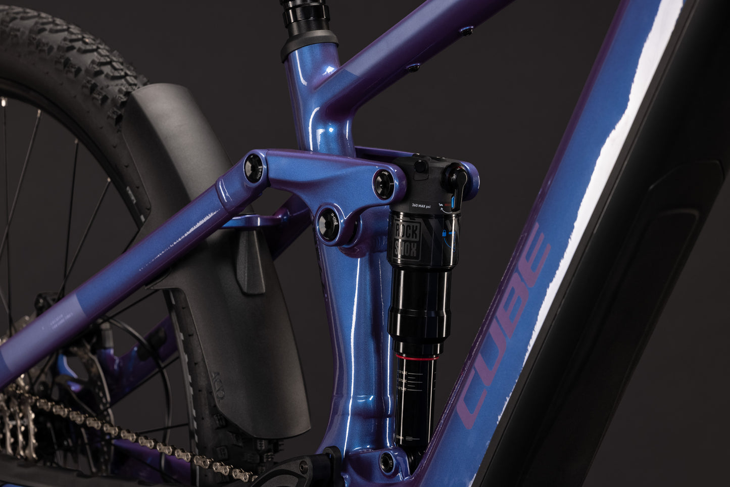 CUBE STEREO HYBRID ONE44 PRO 800 BLUEIRIS´N´PURPLE 2027