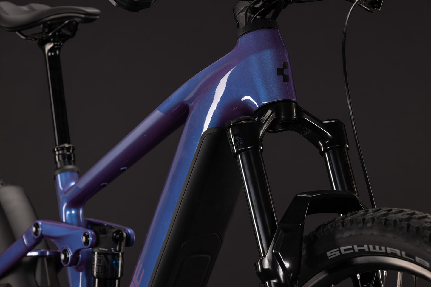 CUBE STEREO HYBRID ONE44 PRO 800 BLUEIRIS´N´PURPLE 2027