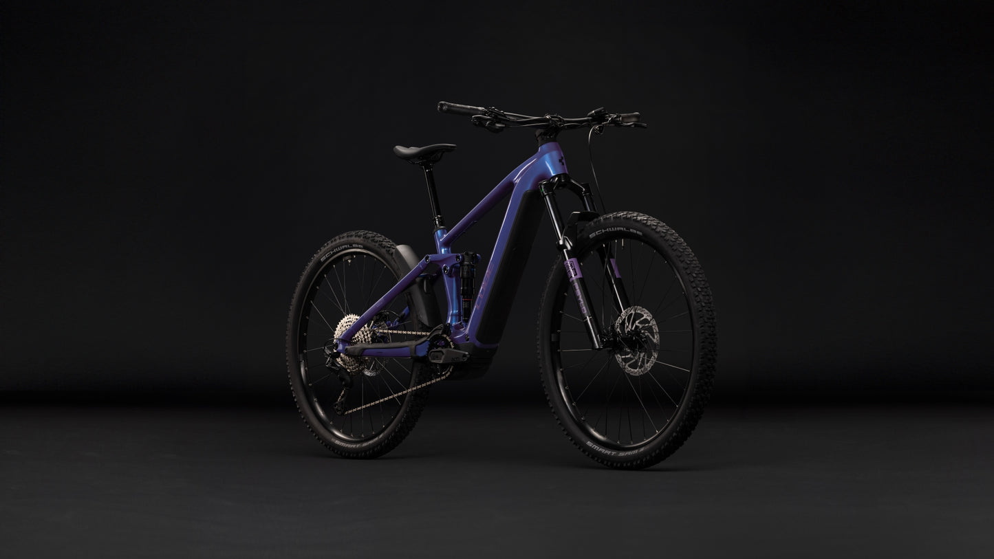 CUBE STEREO HYBRID ONE44 PRO 800 BLUEIRIS´N´PURPLE 2027