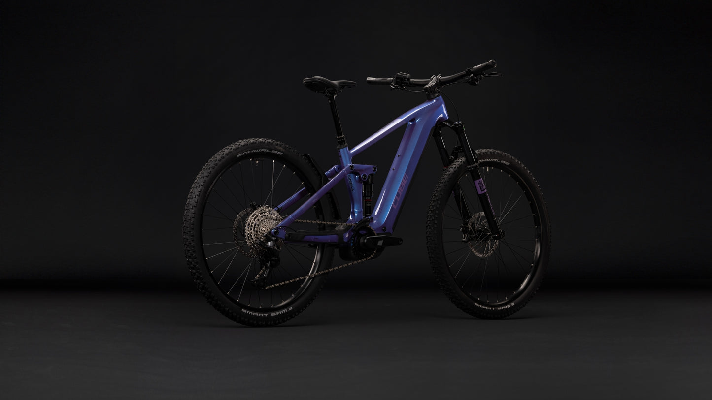 CUBE STEREO HYBRID ONE44 PRO 800 BLUEIRIS´N´PURPLE 2027