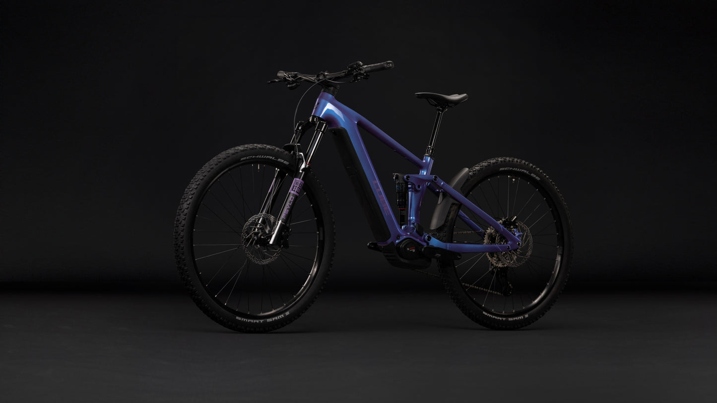 CUBE STEREO HYBRID ONE44 PRO 800 BLUEIRIS´N´PURPLE 2027