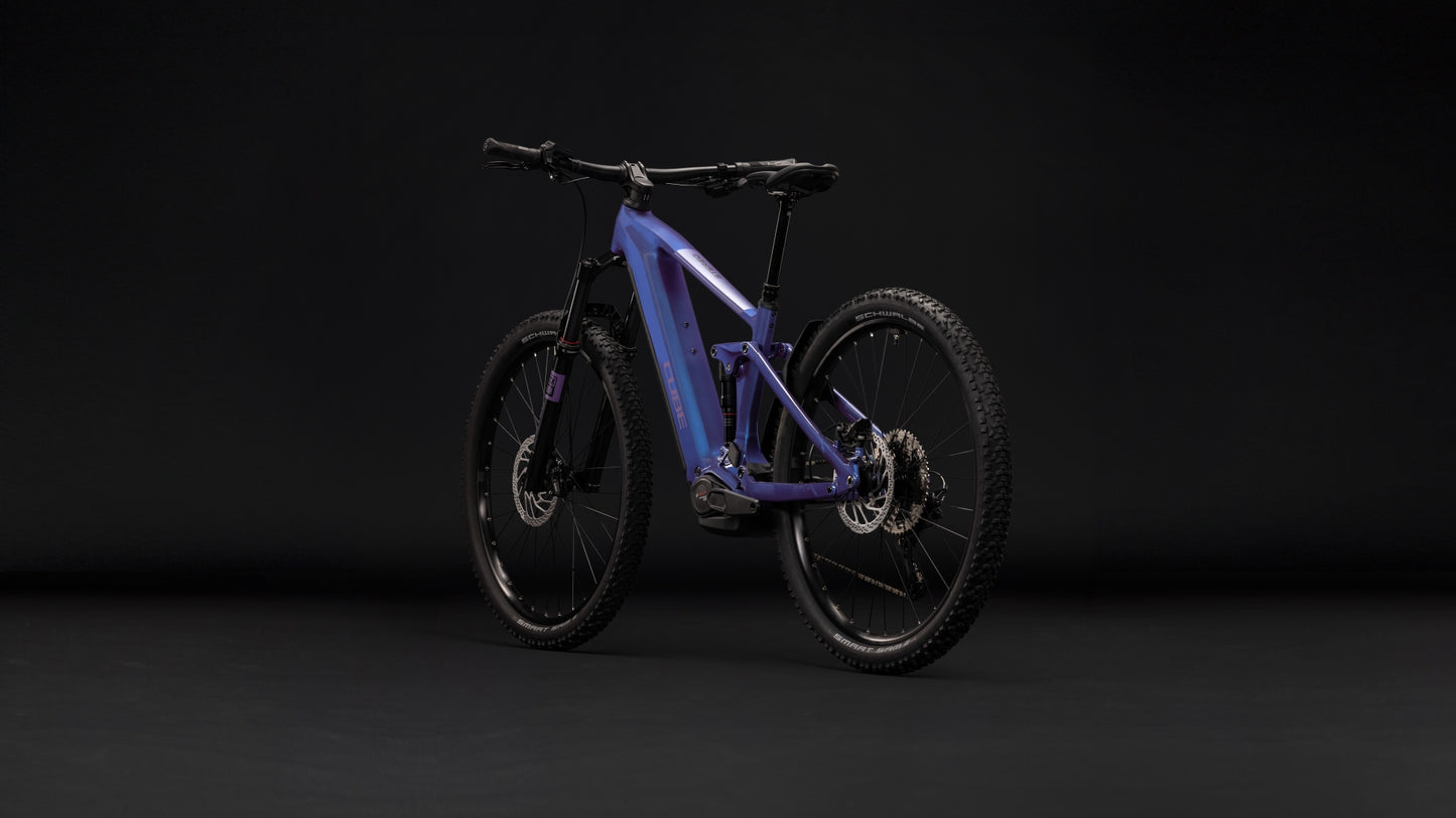 CUBE STEREO HYBRID ONE44 PRO 800 BLUEIRIS´N´PURPLE 2027