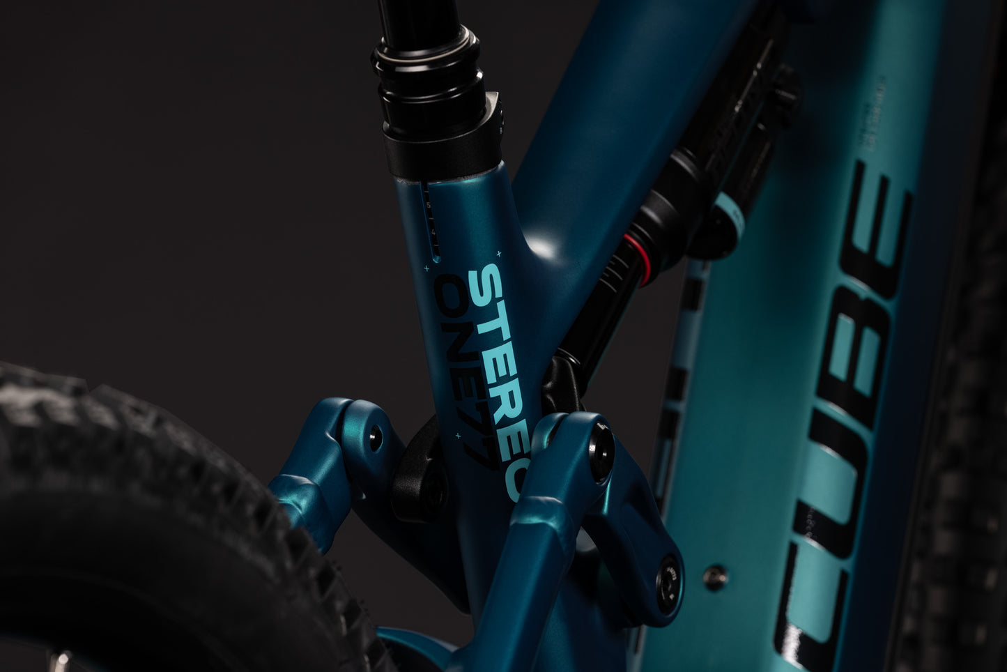 CUBE STEREO HYBRID ONE77 HPC RACE 800 METALLICPETROL´N´BLACK 2027