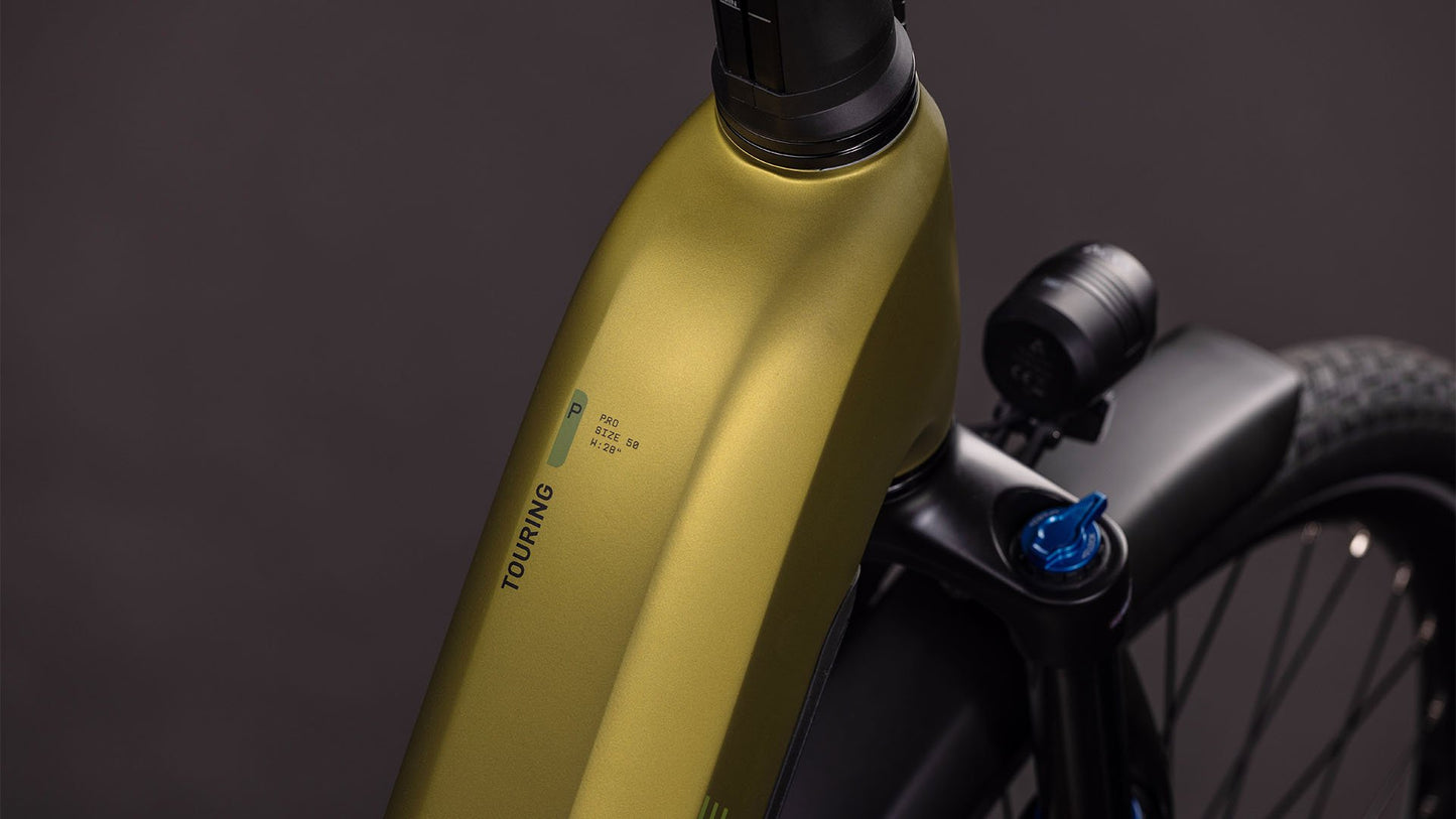 CUBE - TOURING PRO 800 EE GOLDLIME 'N' BLACK 2026