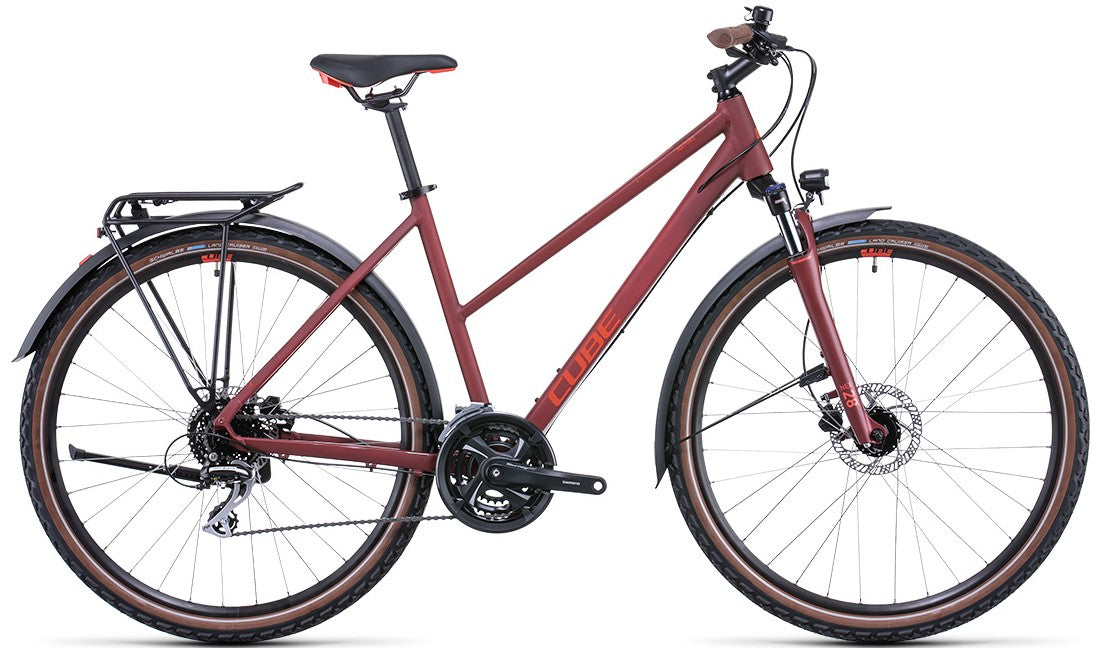 CUBE - NATURE T 28" DARKRED 'N' RED