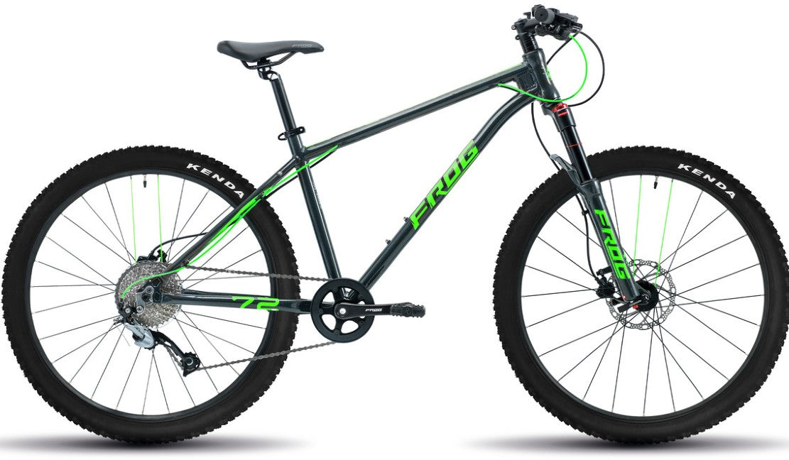 Neon green mountain best sale bike