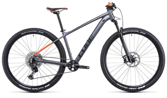 CUBE - REACTION PRO 27.5"/29" GENTS GREY 'N' ORANGE