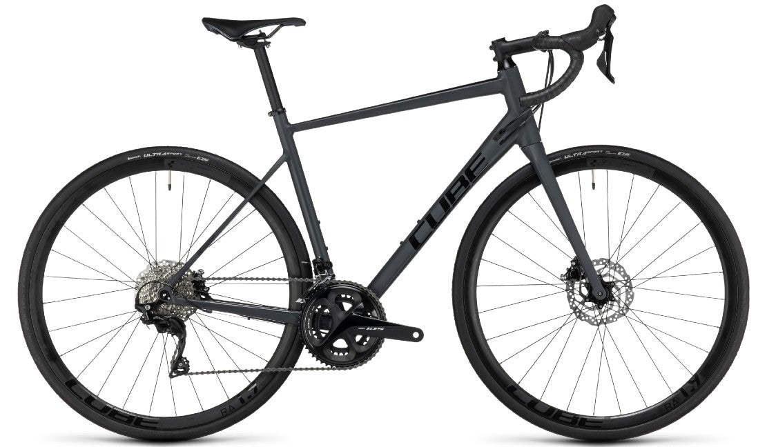 CUBE - ATTAIN SLX 28" GREY 'N' BLACK 2023