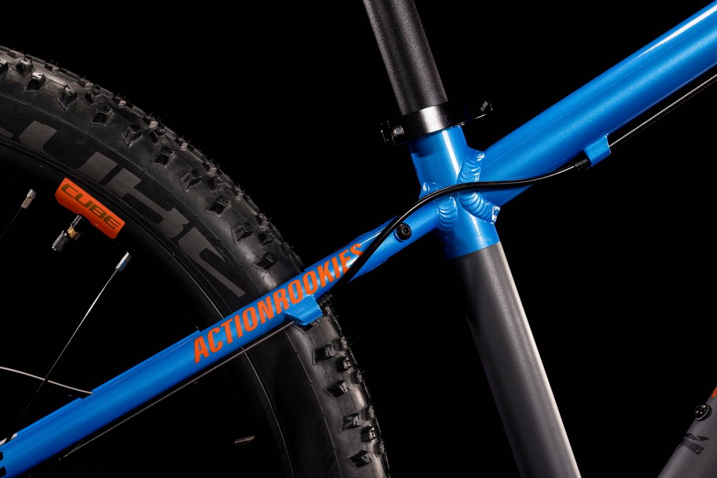 CUBE ACID 240 DISC ACTIONTEAM BOYS BLUE ORANGE ringofgullioncycles