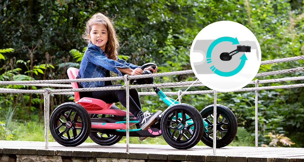 BERG Buddy Cross Go-Kart  Pedal Go-Kart with BERG Soundbox