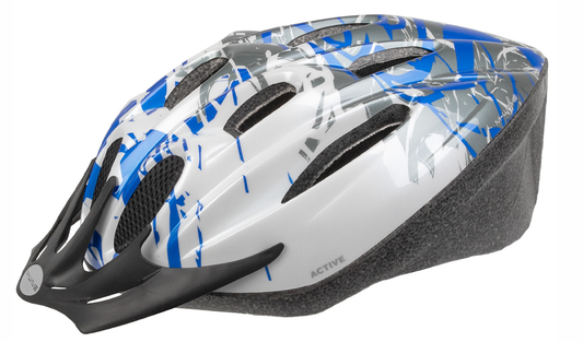 M-WAVE - ACTIVE BLUE SPORTS HELMET