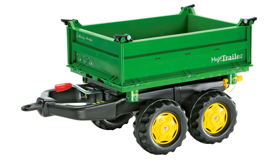 ROLLY TOYS - TRAILER MEGA JOHN DEERE