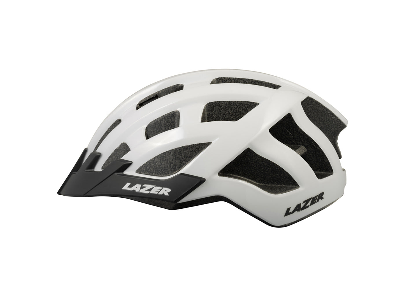 LAZER - COMPACT HELMET WHITE